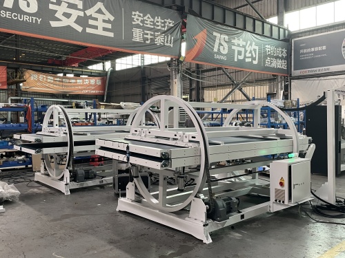 รูปแบบที่ขับเคลื่อนด้วยประสิทธิภาพ：เครื่องหมุนเวียนสายพาน: การพลิกวัสดุ 180°, ไม่ต้องลงแรงเอง, ผลผลิตสูงสุด